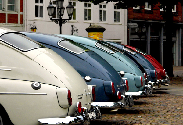 Helle Töne betonen den Buckel deutlicher